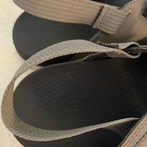 Chaco Women’s Gray Adjustable Strappy Sandals Size 8 Excellent Condition - Picture 6 of 10